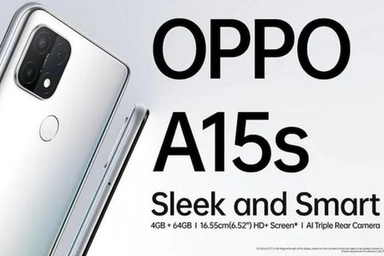 Oppo A15s Resmi Meluncur dengan Helio P35, Ini Harganya